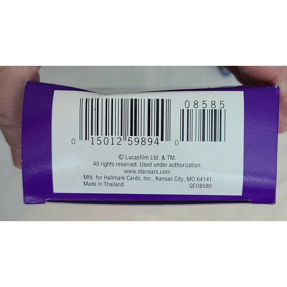 2001 Hallmark Keepsake EMPIRE STRIKES BACK 2 Pc Lunch Box & Thermos Ornament Set - Picture 12 of 14